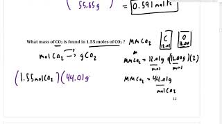 CHEM 107 Ch. 4 Atoms, Moles, and The Empirical Formula Part 2