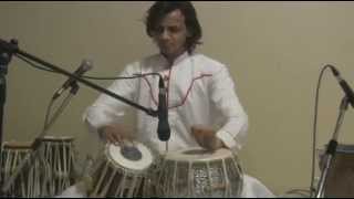 Ustad Athar Hussain Khan Tabla Solo in Canada 09/05/2015