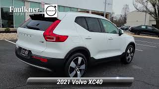 Used 2021 Volvo XC40 Momentum, East Petersburg, PA M2564380