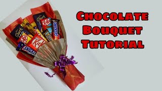 Chocolate Bouquet Tutorial | How To Wrap Chocolate Bouquet Very Easy & Simple | Amazing Gift Ideas