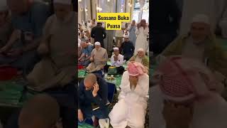 masya Allaah Suasana buka puasa di madinah #shorts #islam #islamic #mekkah #madinah