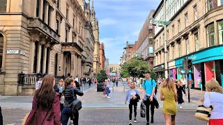 GLASGOW Scotland Walk - Glasgow City Centre, Buchanan St and St. Enoch Square