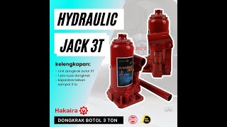 HYDRAULIC JACK / DONGKRAK BOTOL HAKAIRA / STRONG MAIN surabaya