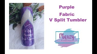 [208] V Split Tumbler with fabric