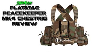 Platatac Peacekeeper MK4 Chestrig Review In M81 US Woodland / Stigmau5