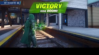 #49👑 Victory Von Doom! total devastation. Epic mythic gameplay. #fortnite #epicpartner play our maps