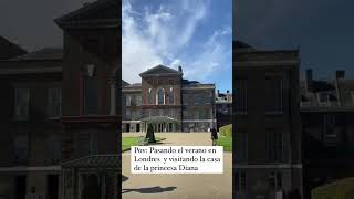 Visita la casa de la princesa Diana de Gales en Londres la cual es Kensington Palace 🤩