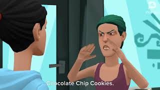 Hide & Seek Milano Chocolate Chip Cookies Plotagon (HD)