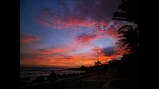 sunset on playa torrecilla