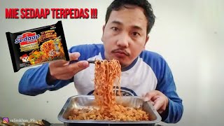 Mie Sedap Korean Spicy 3 Bungkus Sekali telan, pedasnya Gila!!