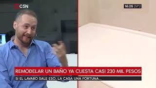 REMODELATUCASA en C5N | Remodelación de un BAÑO