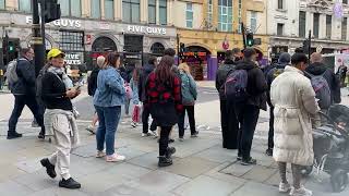 This is Piccadilly Circus area