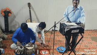 New Gazal by Nasim Shahid sahb and Suneel Gill Playing Tabla.