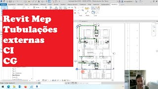 Aula 23 Revit MEP Tubulação Externa ao prédio, no solo.