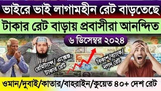 আজকের টাকার রেট এতো বাড়বে ভাবেনি | আজকের টাকার রেট কত ওমান দুবাই কাতার কুয়েত বাহরাইন মালেসিয়ার রেট