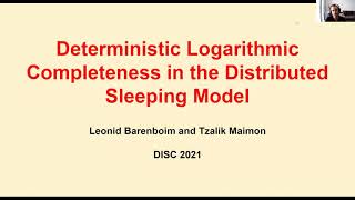 Deterministic Logarithmic Completeness in the Distributed Sleeping Model