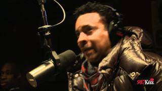 Shaggy Stops By Ed Lover on Kiss FM