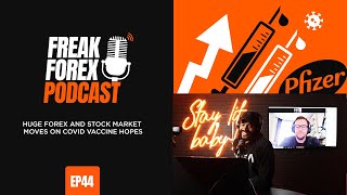 HUGE FOREX AND STOCK MARKET MOVES ON COVID VACCINE HOPES - FREAK FOREX EP44