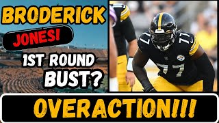 Steelers OVERACTION: Steelers Tackle Broderick Jones Is A Bust?