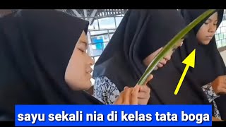 kegiatan fioli amanda dan Nia kurniasari di kelas tataboga