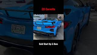 C8 Corvette Cold Start & Revs