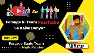 YouTube Sy Kesy Team bna Skty hain Ali Mahar (Eagle Team)'s Zoom Meeting