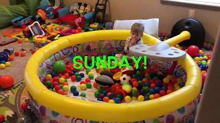 Sunday|Picking up Playroom!