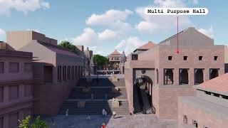 Kashi Vishwanath Temple Corridor project -2019- Animation