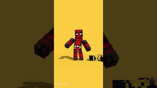 Deadpool & Wolverine Bumblebee Dance #minecraft #shorts