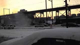 Amtrak Jet Snow Blower Car, Penn Yard, 12.2013 / Sharpnack LTD