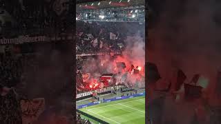 PYRO - Eintracht Frankfurt - Slavia Prag 7.11.24 #pyro