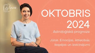 Oktobris 2024│Astroloģiskā prognoze │Transformāciju mēnesis