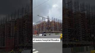 Construcción del nuevo hospital Rosales. El Salvador 2024.