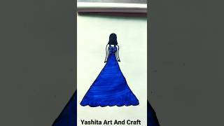 doll dress with glitter/ satisfying Art