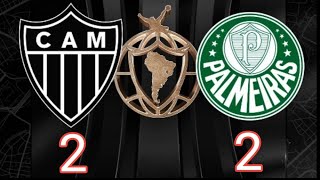 ATLÉTICO-MG 2 X 2 PALMEIRAS I QUARTAS DE FINAL DA LIBERTADORES