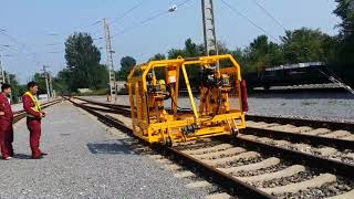 Remote controlled Hydraulic rail tamping machine