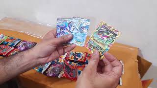 Unboxing and Review of pokemon characters playing cards for Pokemon Card Collectors