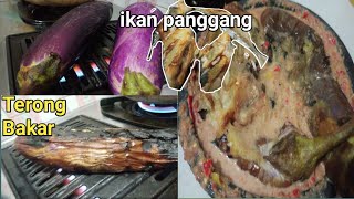 Sambal Terong Bakar || Masak tanpa minyak serba di panggang #cooking #terongbakar #debm