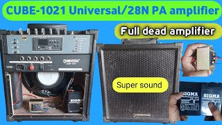 4440ic amplifier repair||Cube 28N pa amplifier power problem||amplifier repair||DJ amplifier repair