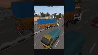 Tata truck game Bus simulator Indonesia game#Ashok Leyland 3718 mod #truck trending video#shorts#bus