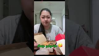 Mukbang(jollibee) #foryou #food #shorts #fyp #shortsfeed #mukbang #foodie #viral #motivation #yummy