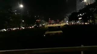 Suasana Malam Tahun Baru 2018 di daerah Pantai Indah Kapuk