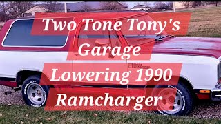 Lowering a 2wd Dodge Ramcharger