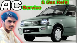 Suzuki Mehran Ac Service & Gas Refill|| Comprehensive Guide & Expert Tips||JS Prince Motor And Vlogs