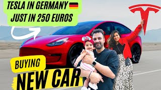 Tesla Price Reduction in Germany, Premium cars in budget, Indian family buying a Tesla in Germany.