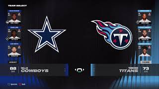 Cowboys vs Titans