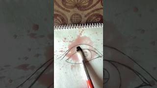 I Spilled Colour On My Sketch Then Created It An Amazing Art | Art Beat #shorts #viral #drawing