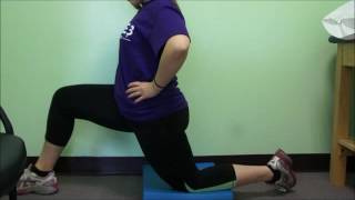 lower extremity runner's stretch