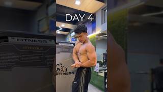 DAY 4 PUSH DAY #prepvlog #natural #bodybuilding #minivlog #gym #motivation #aesthetic #vlog