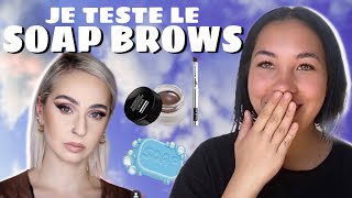 JE TESTE LE SOAP BROWS DE MARION CAMÉLÉON